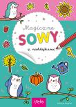 Magiczne sowy z naklejkami. Autor: Opracowanie zbiorowe. Dadada.pl Okładka książki Magiczne sowy z naklejkami
