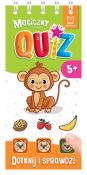 Magiczny quiz z małpką Dotknij i sprawdź. Autor: Podgórska Anna. Dadada.pl Okładka książki Magiczny quiz z małpką Dotknij i sprawdź
