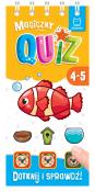 Magiczny quiz z rybką Dotknij i sprawdź. Autor: Podgórska Anna. Dadada.pl Okładka książki Magiczny quiz z rybką Dotknij i sprawdź