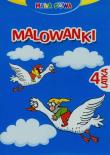 Mała sowa. Malowanki 4-latka. Autor: Opracowanie zbiorowe. Dadada.pl Okładka książki Mała sowa. Malowanki 4-latka