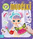Małe modelki. Album z naklejkami. Autor: Bator Agnieszka. Dadada.pl Okładka książki Małe modelki. Album z naklejkami