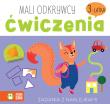 Mali odkrywcy. Ćwiczenia 3-latka. Autor: Justyna Tkocz. Dadada.pl Okładka książki Mali odkrywcy. Ćwiczenia 3-latka