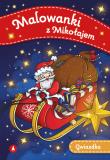 Okładka książki Malowanki z Mikołajem. Gwiazdka
