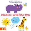 Maluch poznaje. Przeciwieństwa. Autor: Opracowanie zbiorowe. Dadada.pl Okładka książki Maluch poznaje. Przeciwieństwa