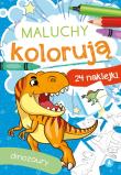 Maluchy kolorują. Dinozaury. Autor: WYDAWNICTWO SKRZAT. Dadada.pl Okładka książki Maluchy kolorują. Dinozaury