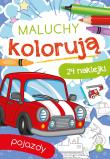 Maluchy kolorują. Pojazdy. Autor: WYDAWNICTWO SKRZAT. Dadada.pl Okładka książki Maluchy kolorują. Pojazdy