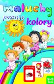 Maluchy poznają kolory 2-3 lata. Autor: Małecki Aleksander. Dadada.pl Okładka książki Maluchy poznają kolory 2-3 lata