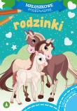 Maluszkowe malowanie. Rodzinki. Autor: WYDAWNICTWO SKRZAT. Dadada.pl Okładka książki Maluszkowe malowanie. Rodzinki