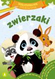 Maluszkowe malowanie. Zwierzaki. Autor: WYDAWNICTWO SKRZAT. Dadada.pl Okładka książki Maluszkowe malowanie. Zwierzaki