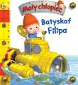 Mały chłopiec. Batyskaf Filipa. Autor: Beaumont Emilie, Nathalie Belineau. Dadada.pl Okładka książki Mały chłopiec. Batyskaf Filipa