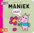 Maniek liczy. Autor: Agnieszka Matz. Dadada.pl Okładka książki Maniek liczy