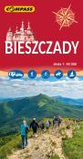 Mapa - Bieszczady 1:50 000. Wydawca: Compass. Dadada.pl Opakowanie Mapa - Bieszczady 1:50 000