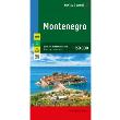 Okładka książki Mapa Czarnogóra 1:150 000 FB