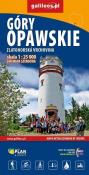 Mapa - góry Opawskie 1:25 000. Autor: Opracowanie zbiorowe. Dadada.pl Okładka książki Mapa - góry Opawskie 1:25 000
