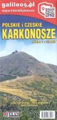 Mapa - Karkonosze 1:25 000. Autor: praca zbiorwa. Dadada.pl Okładka książki Mapa - Karkonosze 1:25 000