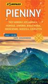 Mapa kieszonkowa - Pieniny 1:25 000 lam w.2023. Autor:   Praca zbiorowa. Dadada.pl Okładka książki Mapa kieszonkowa - Pieniny 1:25 000 lam w.2023