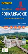 Mapa Podkarpackie 101 atrakcji turystycznych. Autor:   Praca zbiorowa. Dadada.pl Okładka książki Mapa Podkarpackie 101 atrakcji turystycznych