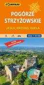 Okładka książki Mapa - Pogórze Strzyżowskie. Jasło, Krosno, Dukla