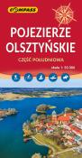 Okładka książki Mapa - Pojezierze Olsztyńskie część południowa