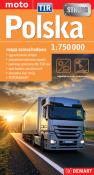 Okładka książki Mapa Polski TIR 1:750 000