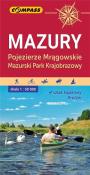 Okładka książki Mapa tur. - Mazury. Pojezierze Mrągowskie 1:50 000