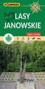 Mapa turystyczna - Lasy Janowskie 1:50 000. Autor:   Praca zbiorowa. Dadada.pl Okładka książki Mapa turystyczna - Lasy Janowskie 1:50 000