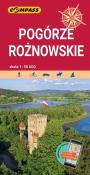 Mapa turystyczna - Pogórze Rożnowskie w.2022. Autor:   Praca zbiorowa. Dadada.pl Okładka książki Mapa turystyczna - Pogórze Rożnowskie w.2022