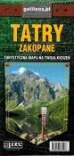Mapa - Zakopane Tatry. Autor:   Praca zbiorowa. Dadada.pl Okładka książki Mapa - Zakopane Tatry