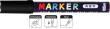 Opakowanie Marker akrylowy 1-2mm czarny (6szt) M&G
