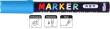 Opakowanie Marker akrylowy 1-2mm lazurowy (6szt) M&G