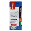 Opakowanie Marker permanentny 0,3mm zielony (10szt) MemoBe