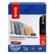 Opakowanie Marker permanentny 1-4mm zielony (10szt) MemoBe