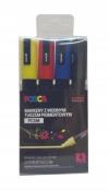 Opakowanie Markery plakatowe PC-5M 4 kolory POSCA UNI