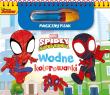 Okładka książki Marvel Spidey i Super-kumple. Wodne kolorowanki. Magiczny pisak