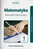 Matematyka LO 1 Maturalne karty pracy ZR cz.1 2019. Autor: PAWEŁ FIJOŁEK, MONIKA NYCZ, ANNA OBCZYŃSKA, DANUTA DWORCZYK, Obczyński Cezary. Dadada.pl Okładka książki Matematyka LO 1 Maturalne karty pracy ZR cz.1 2019