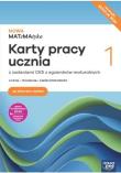 MATeMAtyka LO 1 ZP KP 2024. Autor: Wej Karolina, Dorota Ponczek. Dadada.pl Okładka książki MATeMAtyka LO 1 ZP KP 2024