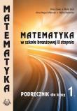 Matematyka SBR II stopnia Podr.1 PODKOWA. Autor:   Praca zbiorowa. Dadada.pl Okładka książki Matematyka SBR II stopnia Podr.1 PODKOWA