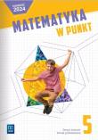 Matematyka w punkt zeszyt ćwicziczeń klasa 5 szkoła podstawowa. Autor:   Praca zbiorowa. Dadada.pl Okładka książki Matematyka w punkt zeszyt ćwicziczeń klasa 5 szkoła podstawowa