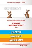 Matematyka z wesołym kangurem - Suplement 2022 (Żaczek/Maluch/Beniamin). Autor: Bobiński Zbigniew, Piotr Jędrzejewicz, Krause Agnieszka. Dadada.pl Okładka książki Matematyka z wesołym kangurem - Suplement 2022 (Żaczek/Maluch/Beniamin)