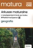 Okładka książki Matura 2025 Geografia Arkusze ZR