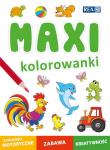 Okładka książki MAXI. Kolorowanki