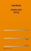 Meritum Podatki 2024. Autor: Aleksander Kaźmierski. Dadada.pl Okładka książki Meritum Podatki 2024