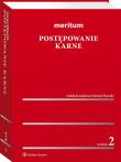 Meritum Postępowanie karne. Autor: Eichstaedt Krzysztof, Świecki Dariusz, Błoński Michał, Augustyniak Barbara, Kurowski Michał, Kasiński Michał, Piotr Misztal. Dadada.pl Okładka książki Meritum Postępowanie karne
