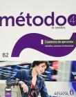 Metodo 4 de espanol B2 ćw ed.2023. Autor: Avila Sara Robles, Salvador Pelaes. Dadada.pl Okładka książki Metodo 4 de espanol B2 ćw ed.2023