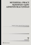 Metodyka pracy sędziego sądu administracyjnego. Autor: Dauter Bogusław, Agnieszka Dauter-Kozłowska. Dadada.pl Okładka książki Metodyka pracy sędziego sądu administracyjnego