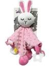Opakowanie Miluś różowy zając 25cm