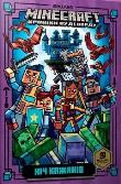 Minecraft. Noc nietoperzy w.ukraińska. Autor: Nick Eliopoulos. Dadada.pl Okładka książki Minecraft. Noc nietoperzy w.ukraińska