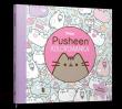 Mini Kolorowanka Pusheen. Autor: Claire Belton. Dadada.pl Okładka książki Mini Kolorowanka Pusheen