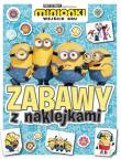 Okładka książki Minionki. Wejście Gru. Zabawy z naklejkami