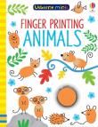 MINIS FINGER PRINTING ANIMALS. Autor: Sam Smith. Dadada.pl Okładka książki MINIS FINGER PRINTING ANIMALS